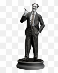 Groucho Marx Productions Inc Statue By Infinite - Tuxedo png