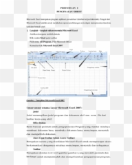 Menu Format Row Height Dalam Program Aplikasi Microsoft - Document png