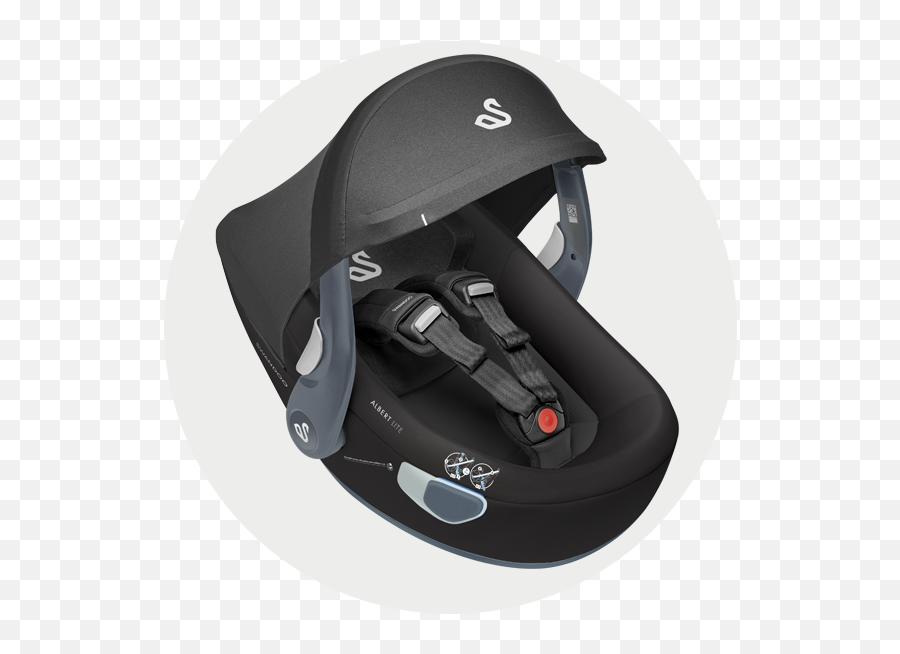 Albert Lite Car Seat - Compact And Stylish Swandoo Swandoo Albert Lite Png,Glow In The Dark Icon Helmet