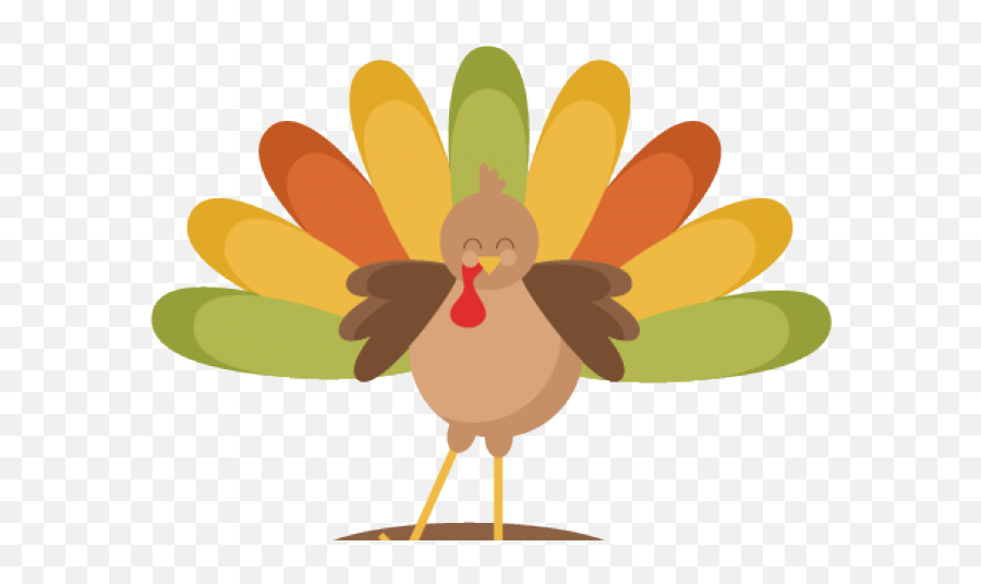 Cute Turkey Png - Cute Thanksgiving Turkey Clipart Png,Thanksgiving Turkey Png