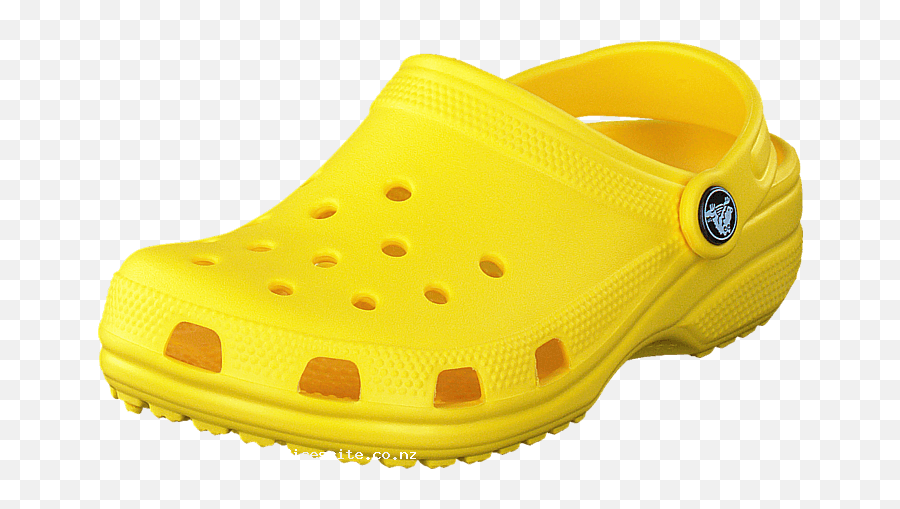 Crocs Classic Clog Kids Lemon 57577 - Yellow Crocs Png,Croc Png