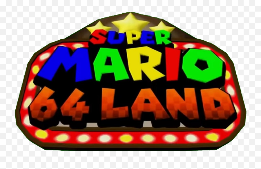 Super Mario 64 Hacks Wiki - Clip Art Png,Super Mario Galaxy Logo