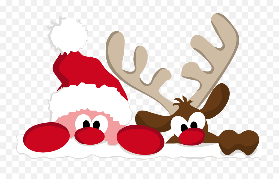 Reindeer Clipart Png - Funny Christmas Facebook Cover,Reindeer Clipart Png