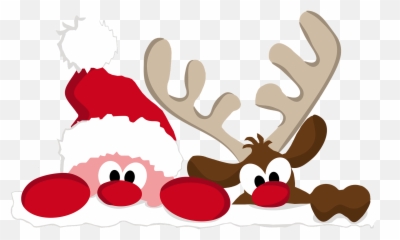 Reindeer Clipart Png - Funny Christmas Facebook Cover,Reindeer Clipart Png