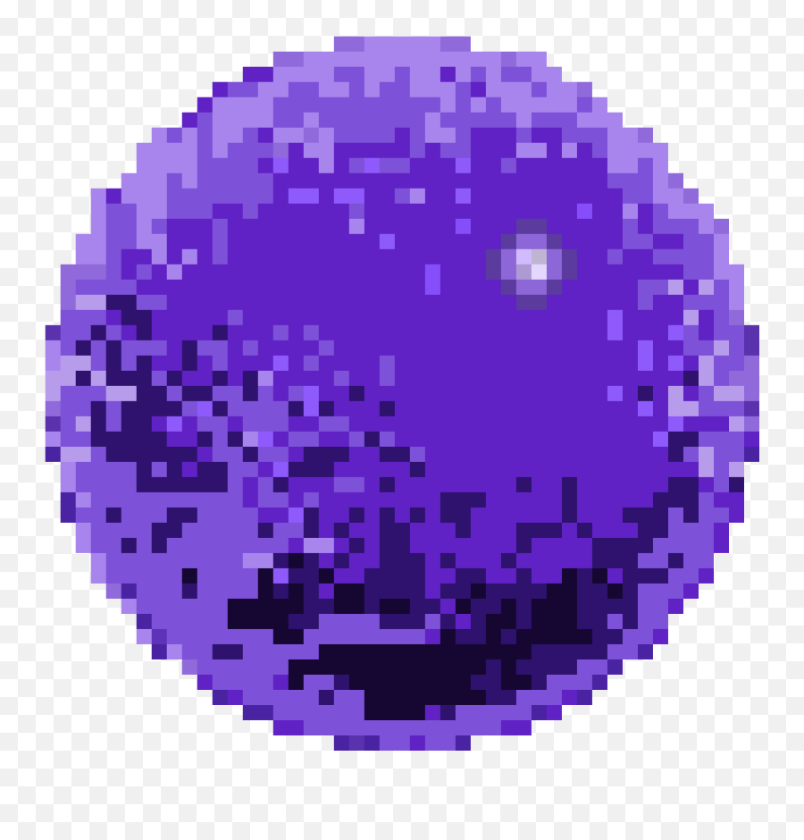 Download Purple Planet - Purple Png Pixel Png Image With No Planet Pixel Art Png,Planet Transparent Background