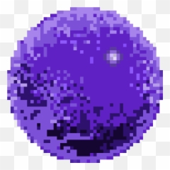 Download Purple Planet - Png Pixel PNG Image with No Art