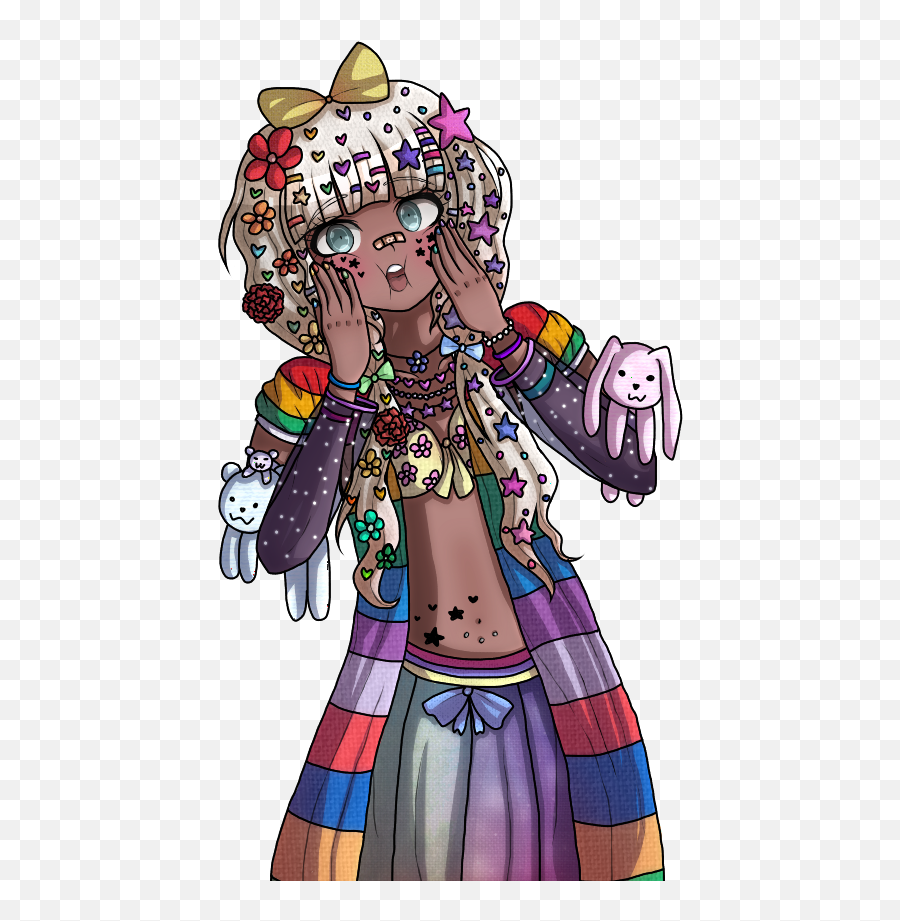 Angie Yonaga In Decora Style Rdanganronpa - Cute Angie Yonaga Sprites Png,Louise Belcher Icon