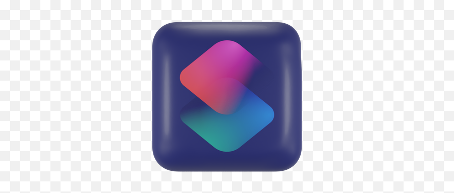 Free Ios Wallet Application Logo 3d Illustration Download In - Apple Shortcuts Icon 3d Png,Apple App Icon Png