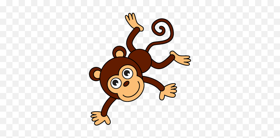 Monkey Drawing Images Free Download - Draw A Monkey Step By Step Easy Png,Cute Monkey Png