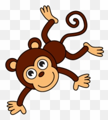 Monkey Drawing Images Free Download - Draw A Monkey Step By Step Easy Png,Cute Monkey Png
