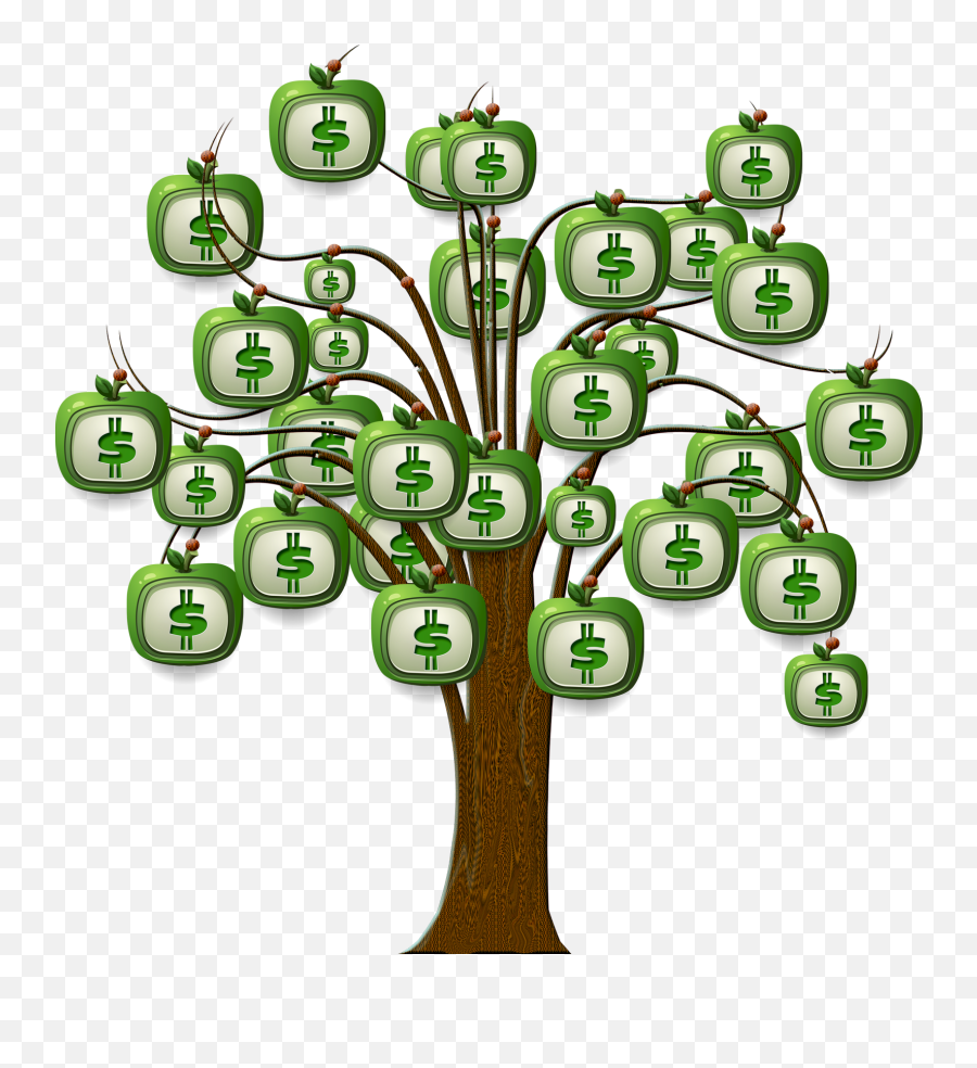 Download Free Binary Moneytree Dollar Tree Finance Option - Arvore De Dinheiro Png,Binary Icon