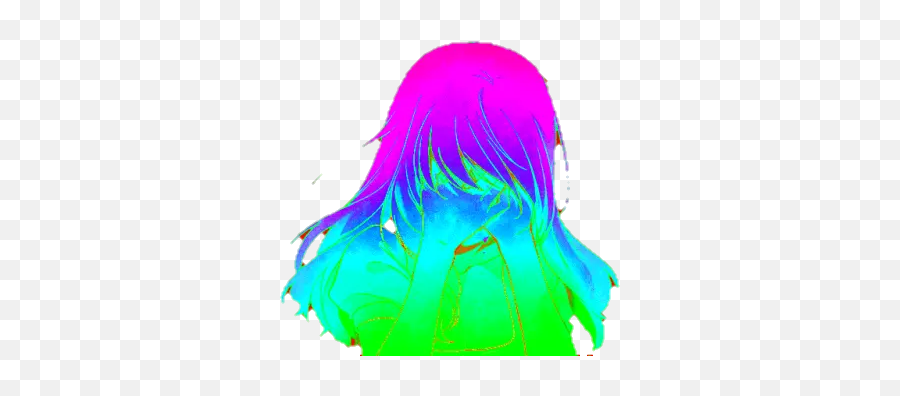 Freetoedit Rainbowcore 314823284043211 By Massivelegennddd - Hair Design Png,Kidcore Icon