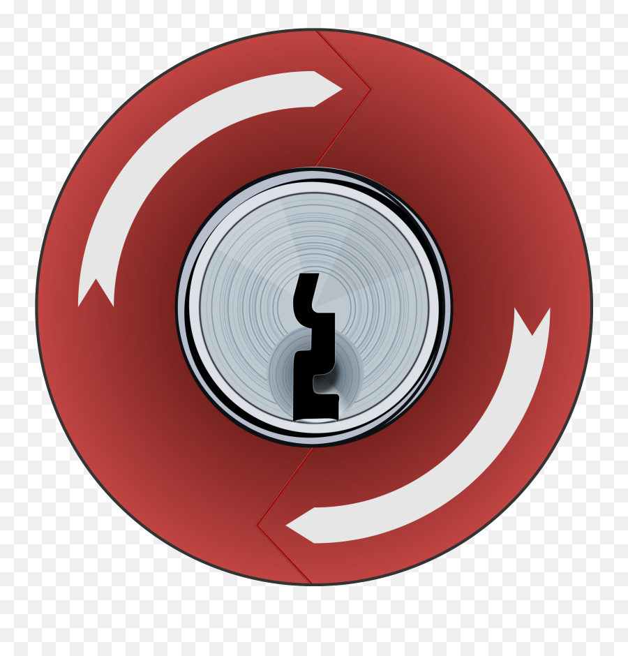 This Free Icons Png Design Of Key Lock E - Stop Push Full Emergency Stop Key Icon,Push Icon