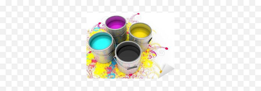 Sticker Colori Cmyk Splash - Pixershk Decorative Png,Colorazioni Icon