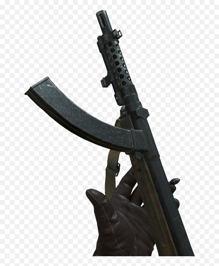 Cod Ww2 Type 100 Png Image - Assault Rifle,Cod Ww2 Logo