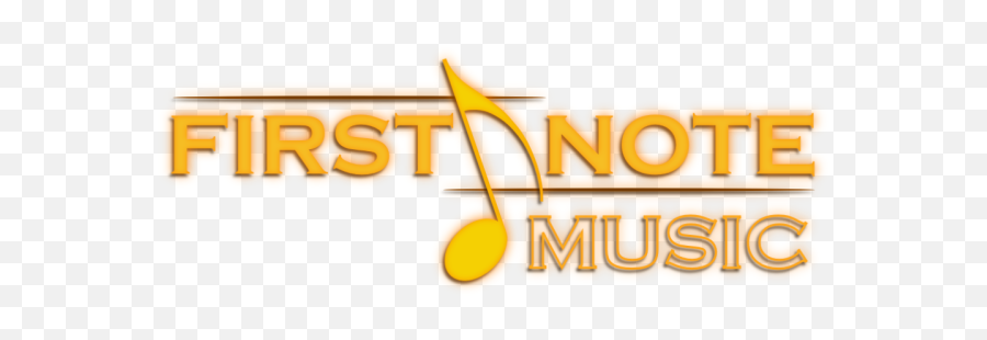 First Note Music - Orange Png,Music Note Logo