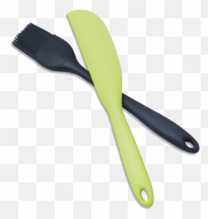 Silicone Spatula And Brush Set - Knife Png,Spatula Png