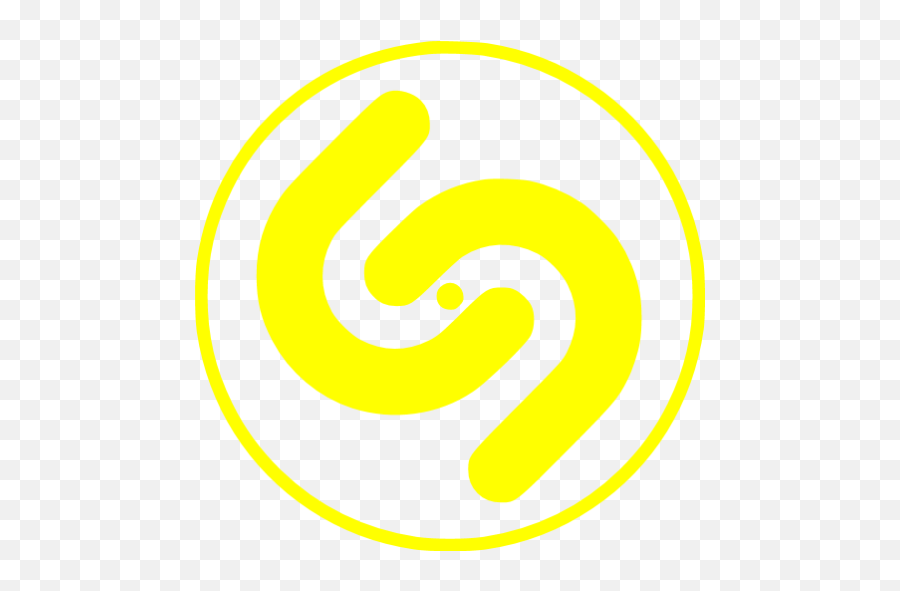 Yellow Shazam 2 Icon - Free Yellow Site Logo Icons Circle Png,Shazam Png