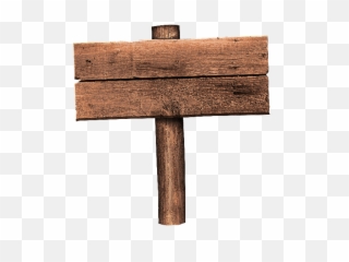 Free Wood Sign Png Clipart - Wooden Sign Png,Wooden Cross Png
