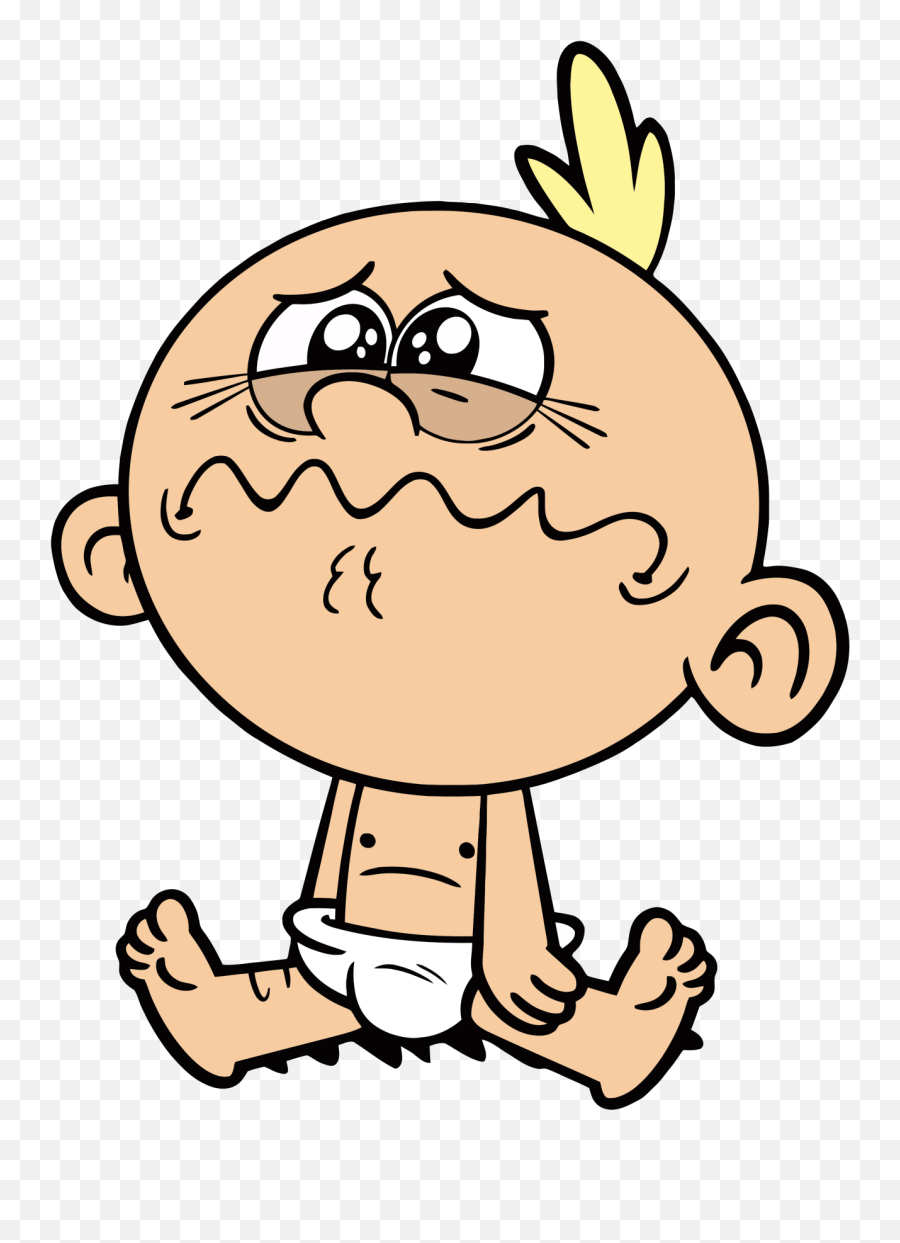 Baby Lily Loud About To Cry Transparent Png - Stickpng Lily From The Loud House,Cry Png