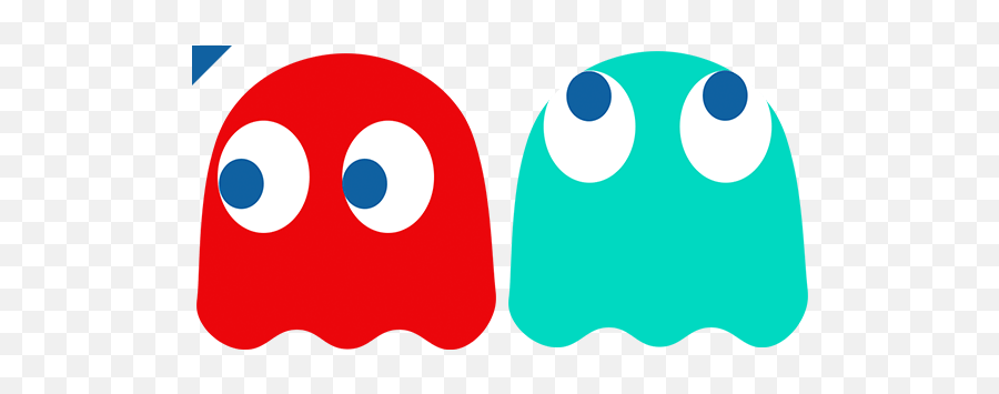 Pacman Blinky And Inky Ghosts Cursor U2013 Custom Browser - Circle Png,Pacman Ghosts Png