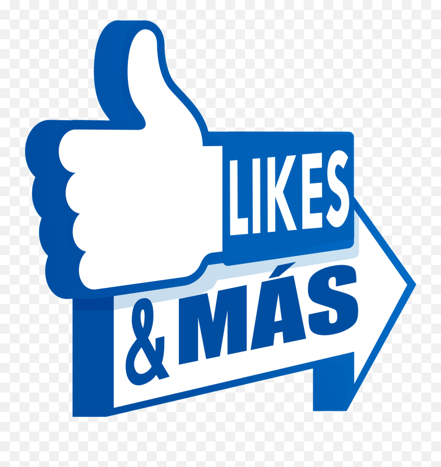 Comprar Likes Y Seguidores - Like And Share Png,Logo De Facebook Png