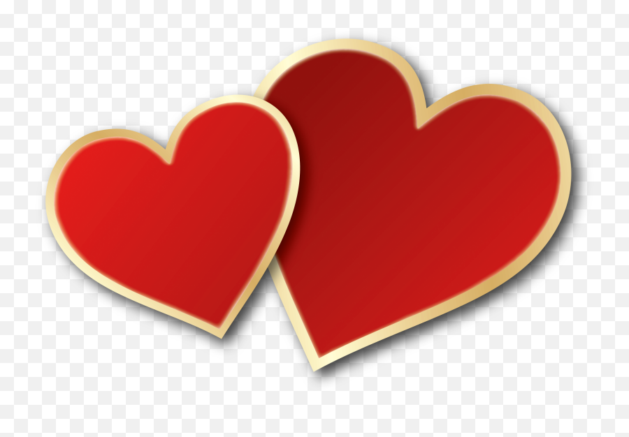 Day Heart Jpg Library Stock Png Files - Dois Corações Juntos Png,Valentines Png
