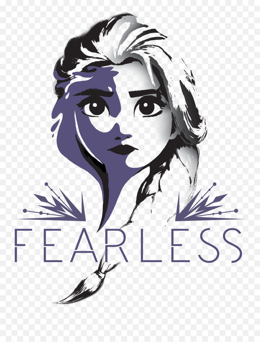 Disney Frozen 2 Clipart In Png Format With A Clear - Elsa Fearless,Eyebrow Png