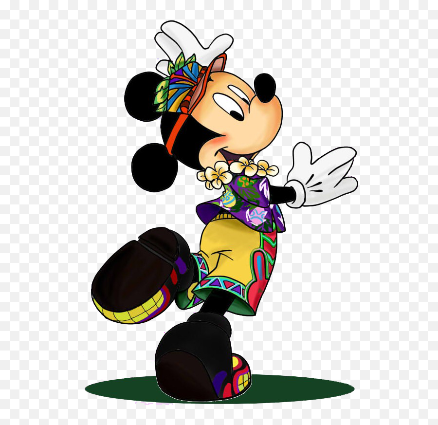Download Mickey Mouse Luau Pictures - Mickey Mouse Hawaiian Mickey Mouse Luau Png,Luau Png