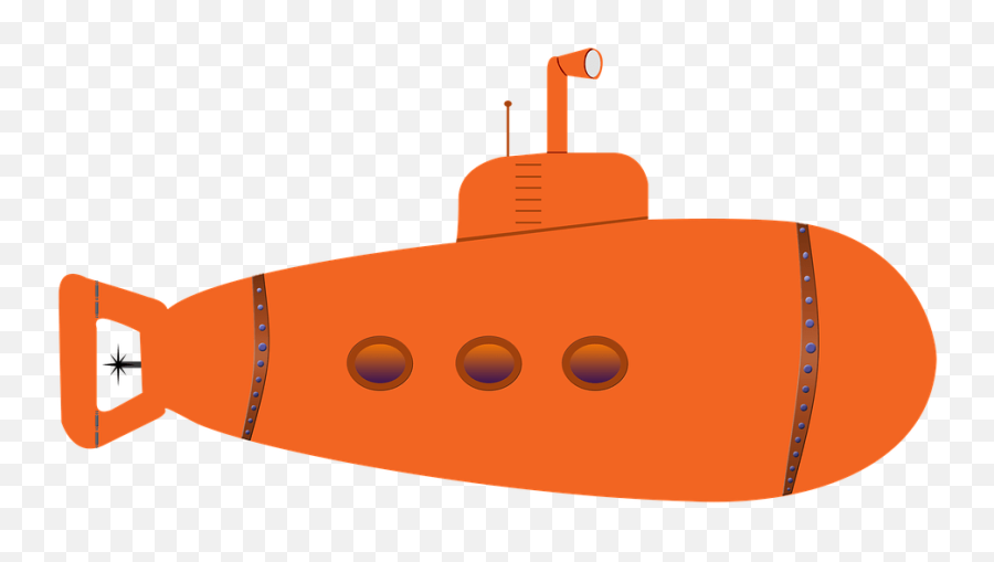 Submarine Transparent - Water Transport Drawing For Kids Png,Submarine Png