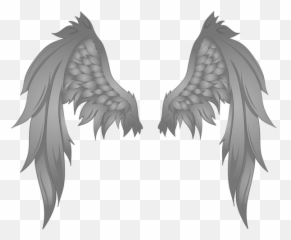 Black Wings Transparent Png Image - Clipart