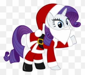 2213247 - artist needed belt boots christmas clothes Rarity Santa Derpibooru Beard png