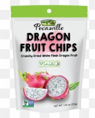 Pocas Premium Dragon Fruit Chips White 176 Ounce Pack Of 6 - Pitaya Png,Dragonfruit Png
