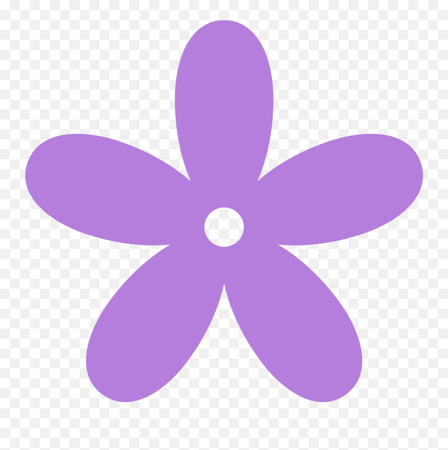 Clipart Roses Lavendar Transparent - Clipart Purple Flower Png,Purple Rose Png