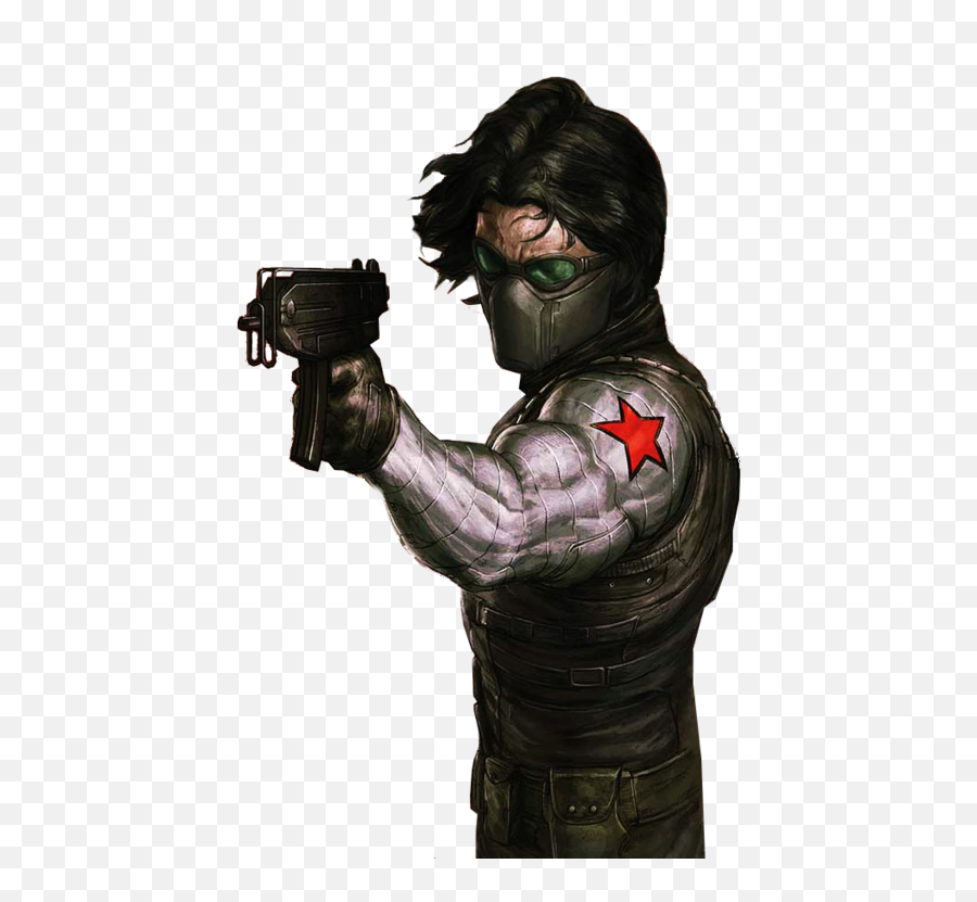 Winter Soldier Png Bucky Barnes Winter Soldier Art Free Transparent Png Images Pngaaa Com - roblox winter soldier