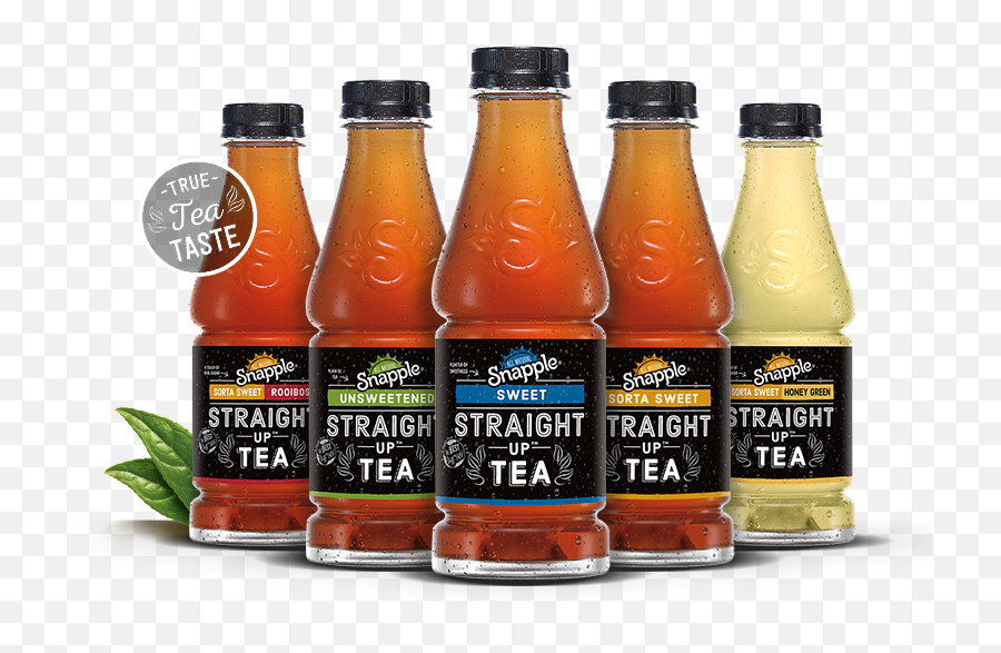 Snapple Straight Up Tea Bottle - Snapple Straight Up Tea Png,Snapple Png