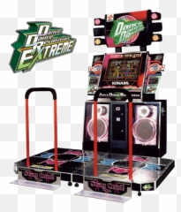 Dance Revolution Extreme - Arcade Machine Aud png
