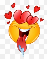 Free Png Love Emoji Images Transparent - Crazy In Drooling Face