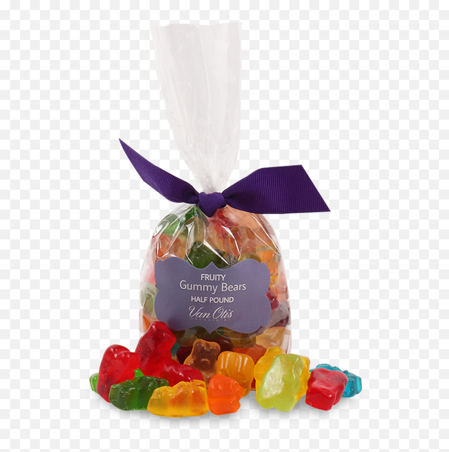 Gummy Bears Half Pound Bag - Gift Wrapping Png,Gummy Bears Png