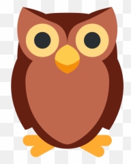 Cartoon Owl Clipart 22 Buy Clip Art - Twitter Owl Emoji You A Night Owl Or An Early Bird Png,Owl Clipart Png