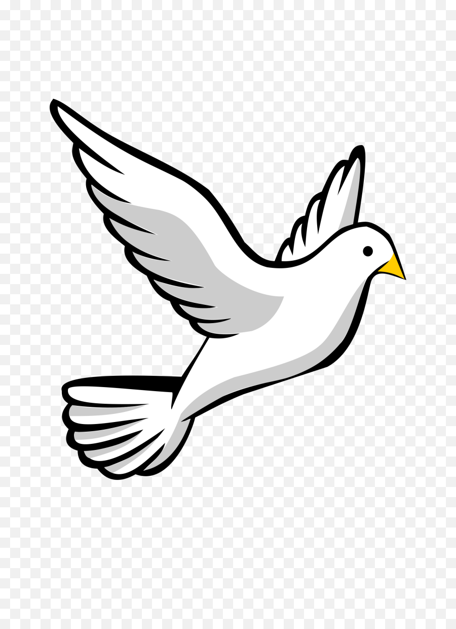Library Of Cross And Dove Image Stock Transparent Background - Flying Bird Clipart Png,Clip Art Transparent Background