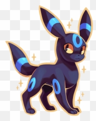 Shiny Umbreon Fanart Hd Png Download - Shiny Umbreon Fan Art,Umbreon Png
