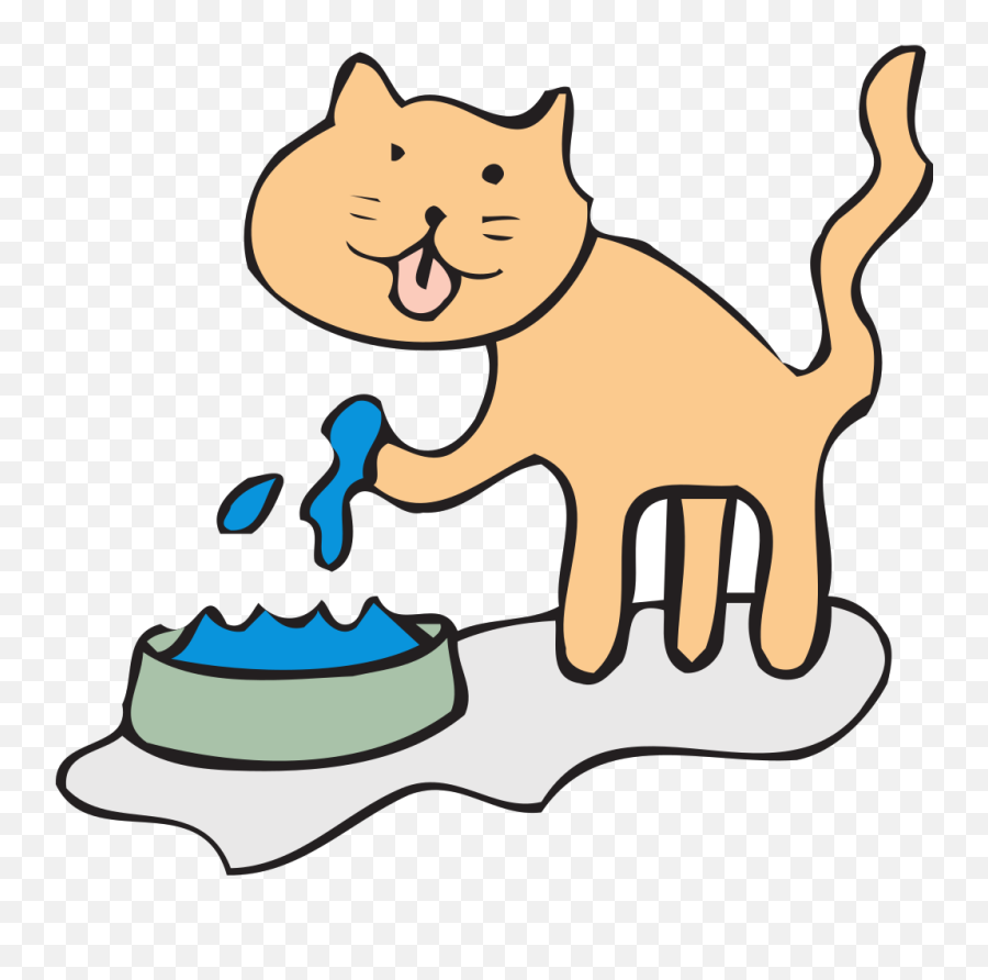 Feed The Cat Clipart Transparent Images U2013 Free Png - Animals Drink Water  Clip Art,Cat Clipart Png - free transparent png images 
