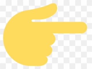 Pointing Finger Emoji Meaning With Pictures From A To Z - Right Pointed png