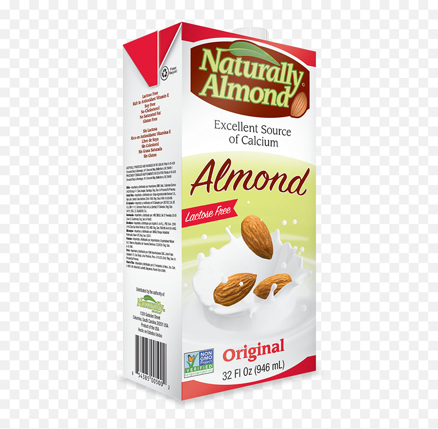 Almond Milk Original - Almond Milk Png,Almond Png