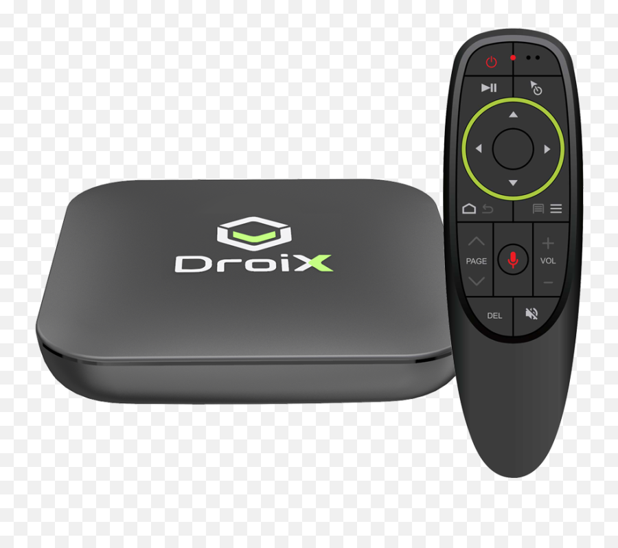 Droix X3 With G10 Air - Mouse Android Box For Smart Tv By Droix Droix X3 Smart Tv Android Box With G10 Airmouse Png,Tv Box Png