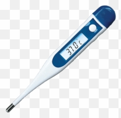 Digital Medical Thermometer Transparent - Thermometer For First Aid Kit Png,Thermometer Png