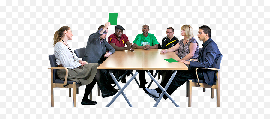 Sitting - People Sitin On Table,People Sitting At Table Png