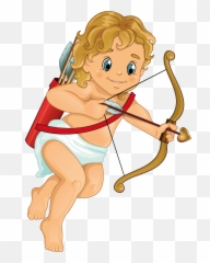 Cherub Angel Cupid Illustration - Angel Cupid Png Angel On Cloud Clipart Png,Cupid Png