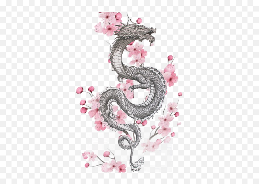 Pin - Japanese Style Dragon Tattoo Png,Japanese Dragon Png